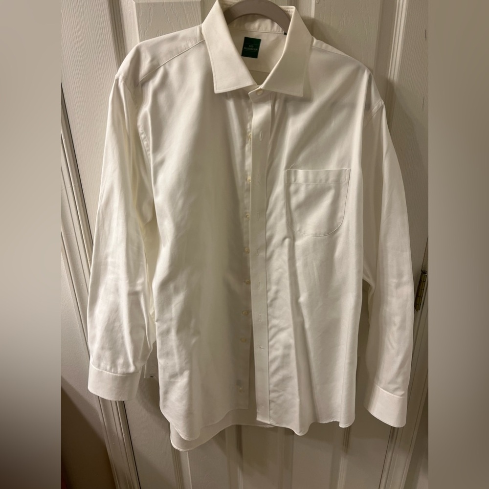 Sid Mashburn White Button Dress Shirt